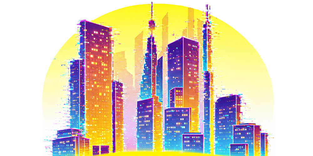 Cyberpunk background